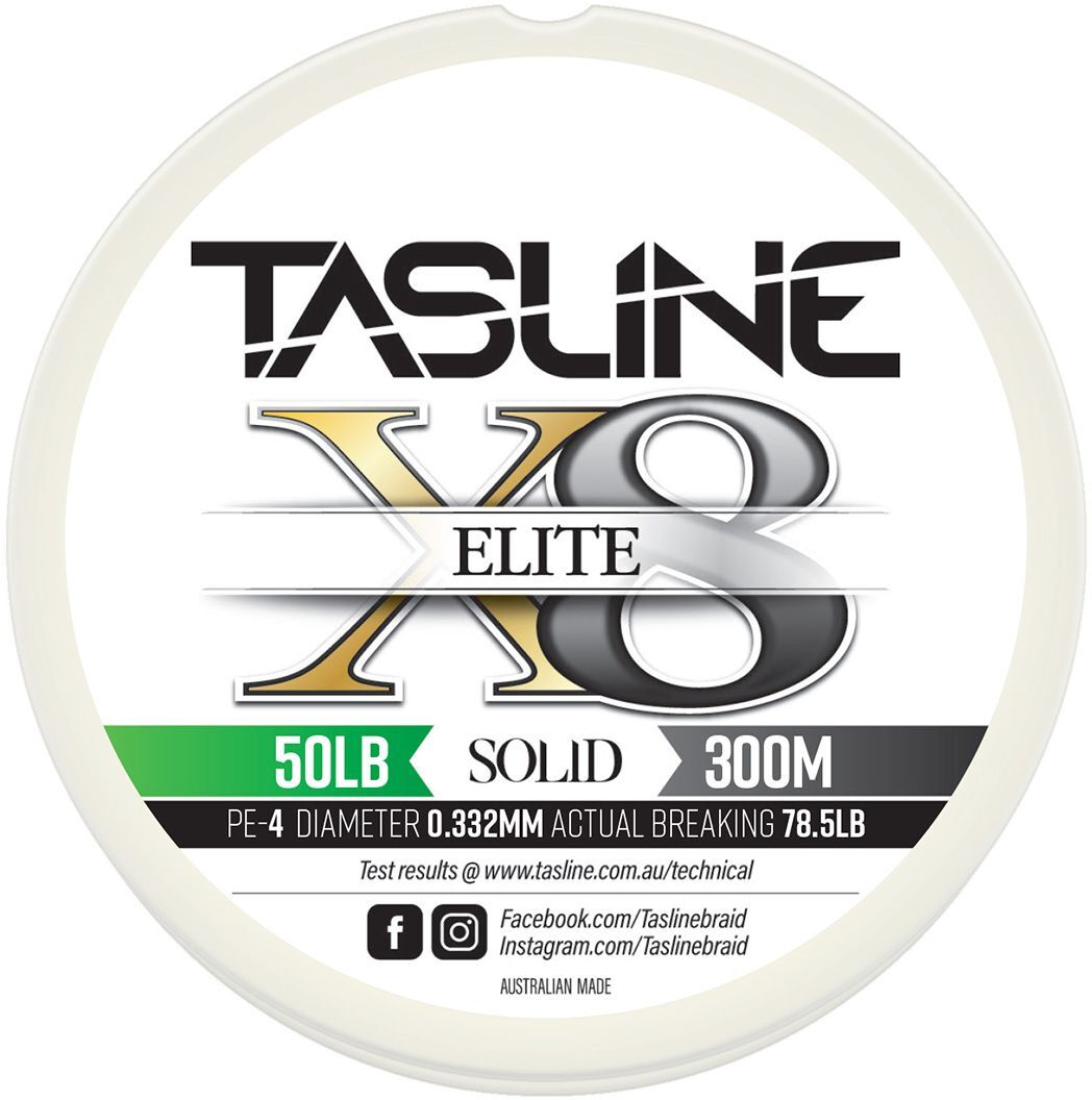 Tasline Elite 8X Pure Braid 300M