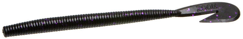 Zoom Ultra-Vibe Speed Worm 6 inch Soft Plastic Cut Tail Worm 15 pack