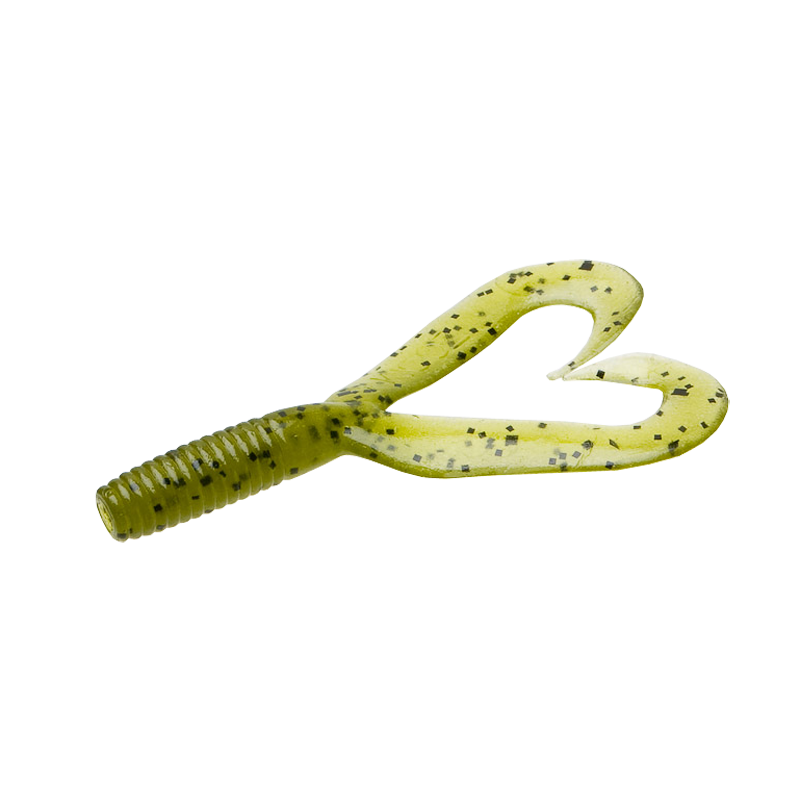 Zoom Creepy Crawler 3 inch Twin Tail Grub Trailer 16 pack