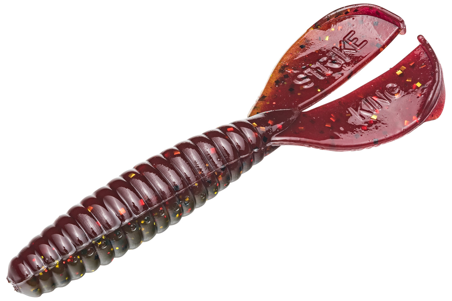 Strike King Twin Tail Rage Menace 3.5 inch Soft Plastic Grub 8 pack