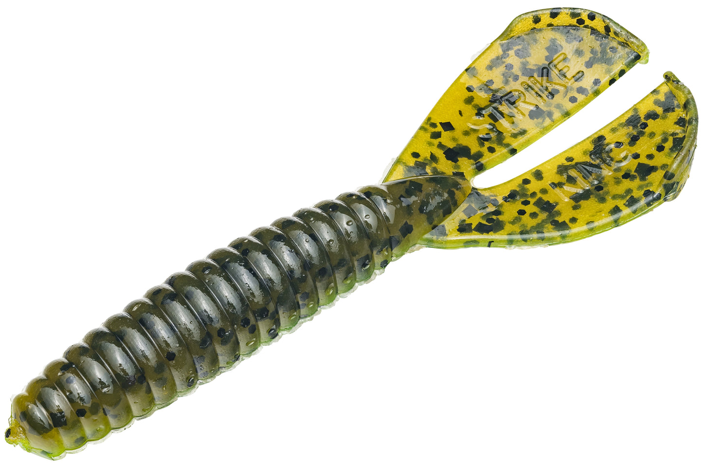 Strike King Twin Tail Rage Menace 3.5 inch Soft Plastic Grub 8 pack