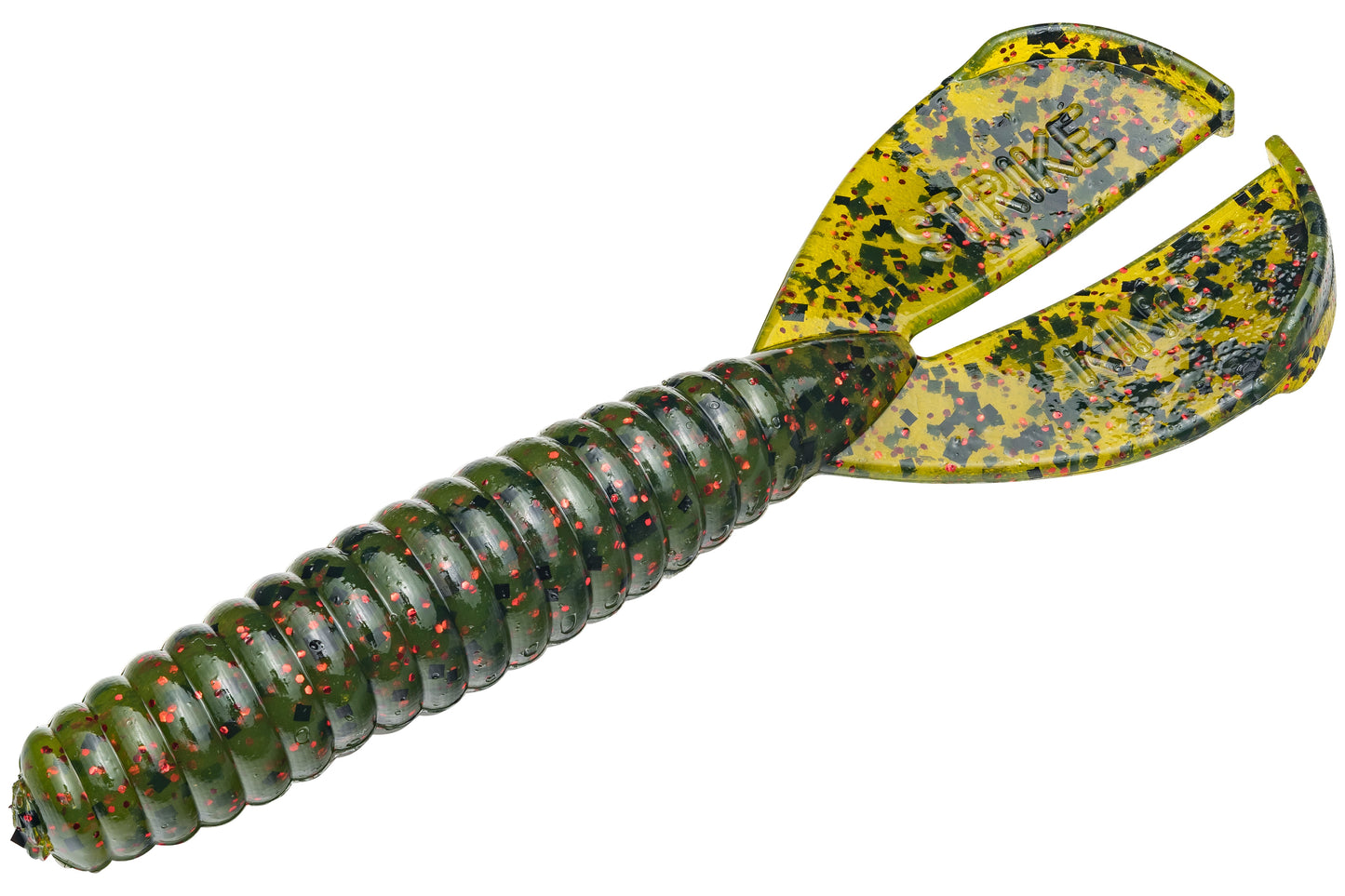 Strike King Twin Tail Rage Menace 3.5 inch Soft Plastic Grub 8 pack