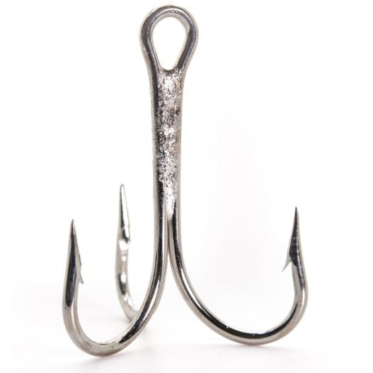 Mustad 3565 O'Shaughnessy Nickel Treble Hook 2X Strong 25 pack