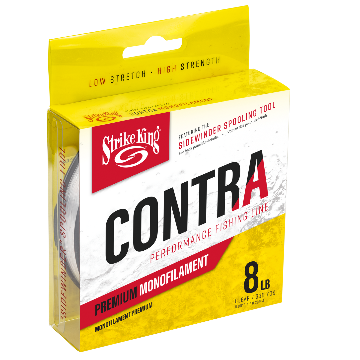 Strike King Contra Monofilament 330 Yards Clear