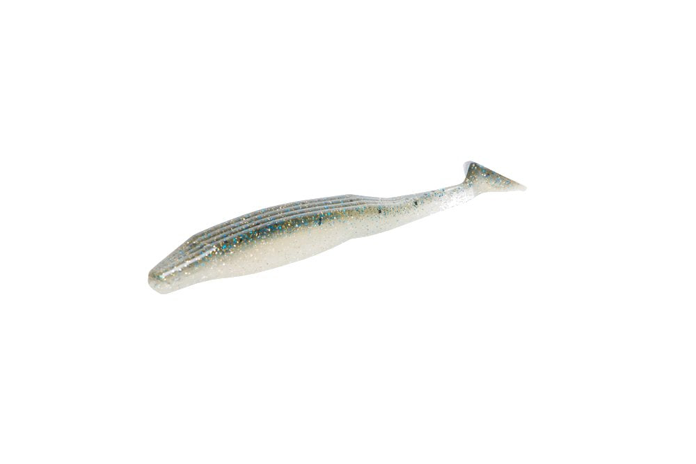 Zoom Swimmin' Super Fluke 5 inch Soft Paddle Tail Swimbait 5 pack