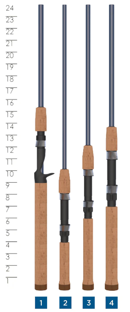 St. Croix Triumph® Travel Spinning Rods