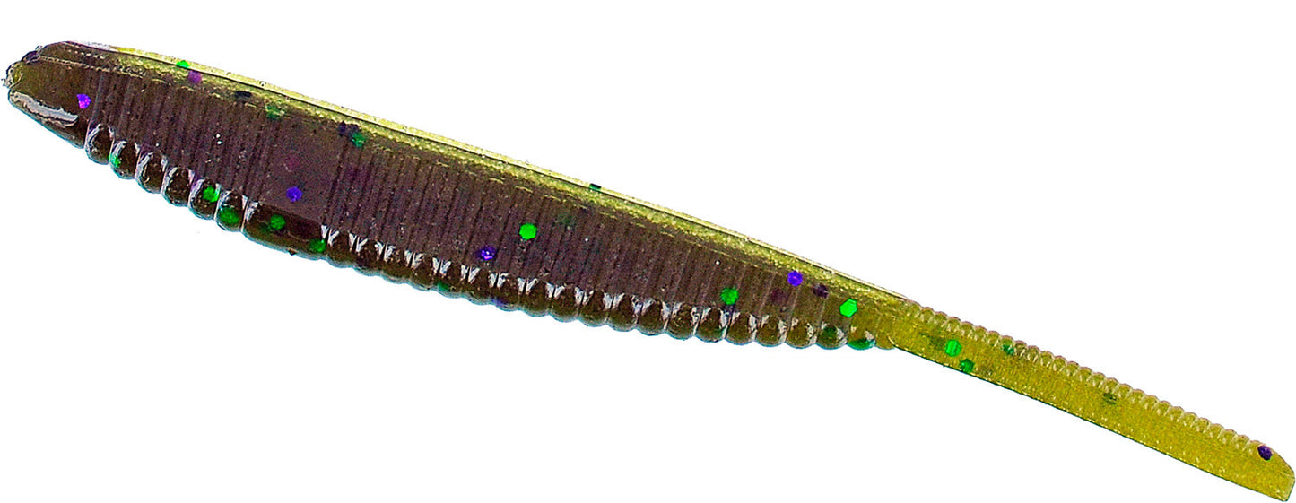 Gary Yamamoto Shad Shape Worm 4 inch Drop Shot Bait 10 pack