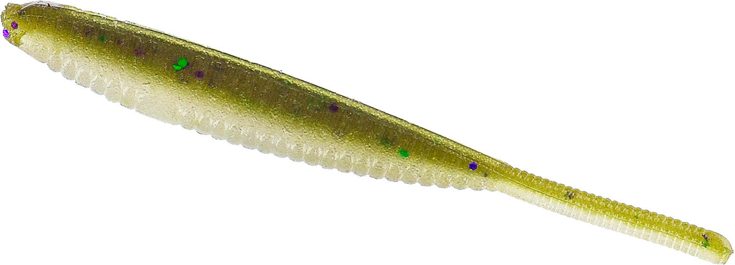Gary Yamamoto Shad Shape Worm 4 inch Drop Shot Bait 10 pack