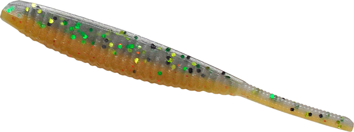 Gary Yamamoto Shad Shape Worm 4 inch Drop Shot Bait 10 pack