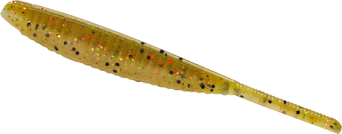 Gary Yamamoto Shad Shape Worm 4 inch Drop Shot Bait 10 pack