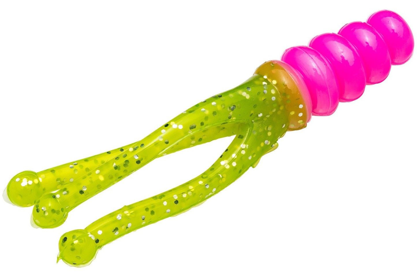 Strike King Mr. Crappie Joker Triple Tail Soft Plastic Grub 15 pack