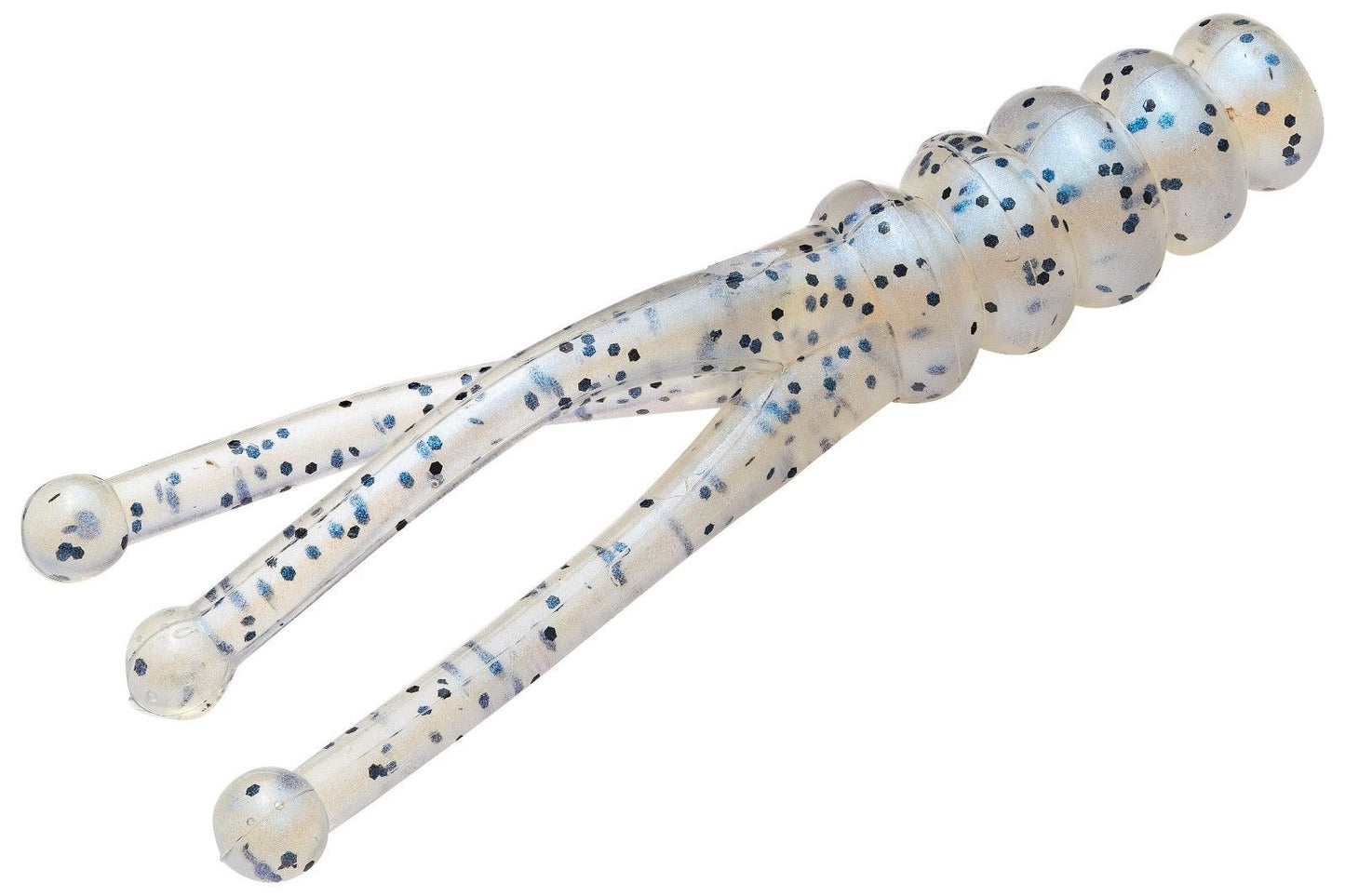 Strike King Mr. Crappie Joker Triple Tail Soft Plastic Grub 15 pack