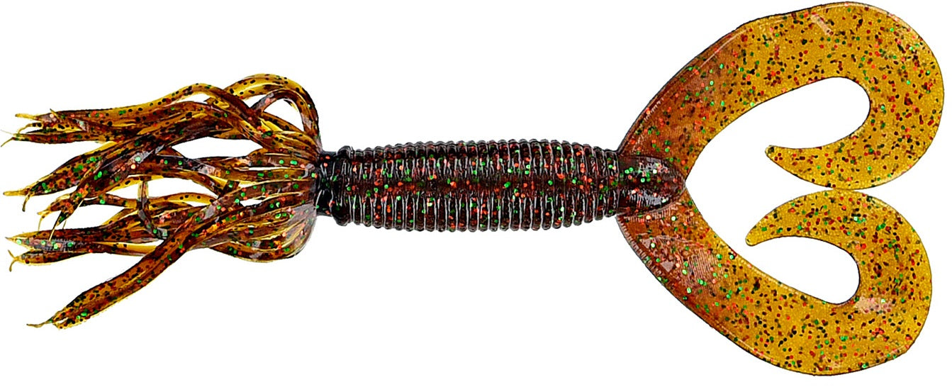 Gary Yamamoto 5 inch Double Tail Hula Grub 10 pack