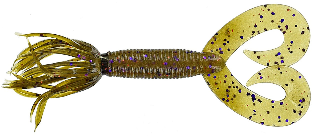 Gary Yamamoto 5 inch Double Tail Hula Grub 10 pack
