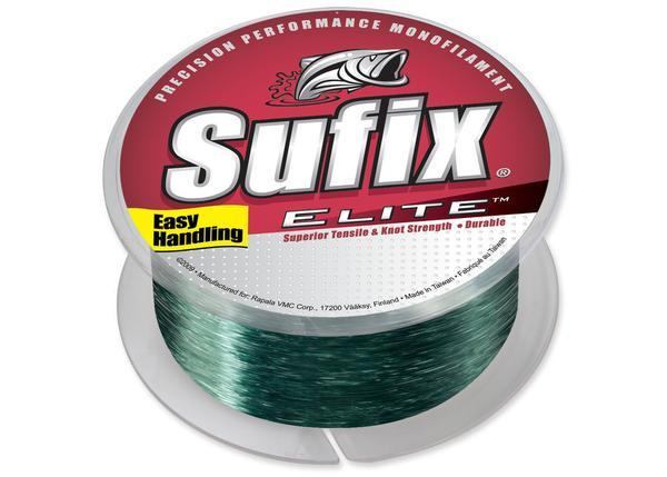 Sufix Elite Monofilament Lo-Vis Green 1000 Yards