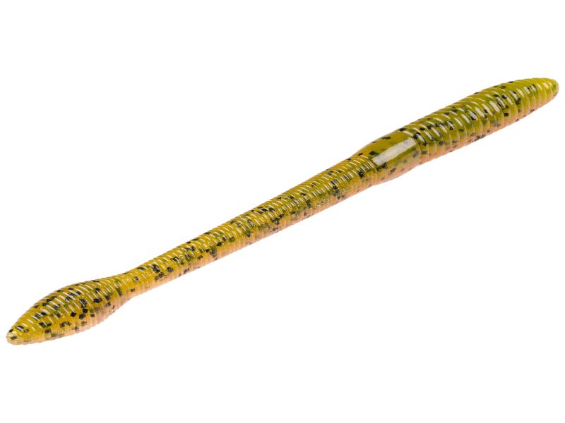 Strike King KVD Fat Baby Finesse 5 inch Soft Plastic Worm 12 pack