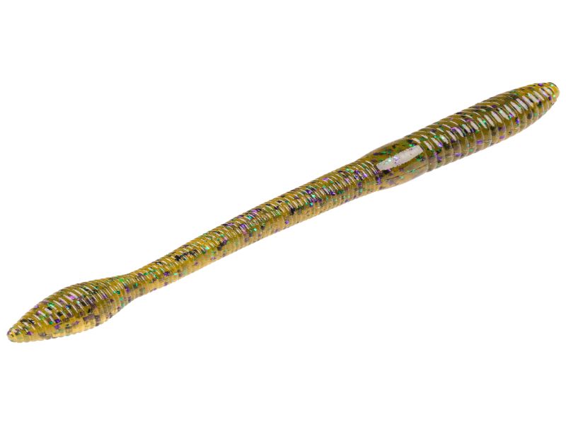 Strike King KVD Fat Baby Finesse 5 inch Soft Plastic Worm 12 pack