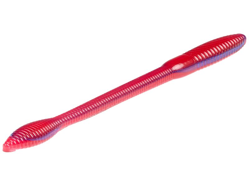 Strike King KVD Fat Baby Finesse 5 inch Soft Plastic Worm 12 pack