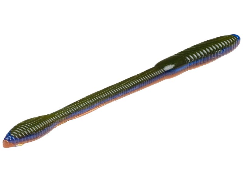 Strike King KVD Fat Baby Finesse 5 inch Soft Plastic Worm 12 pack