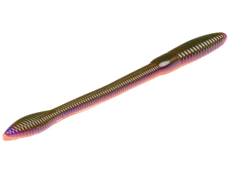Strike King KVD Fat Baby Finesse 5 inch Soft Plastic Worm 12 pack