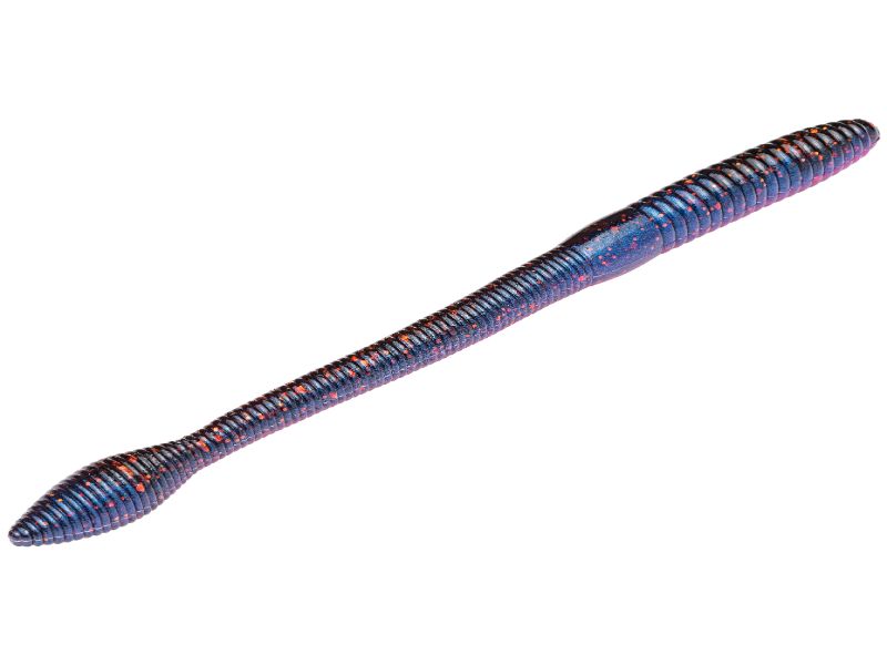 Strike King KVD Fat Baby Finesse 5 inch Soft Plastic Worm 12 pack