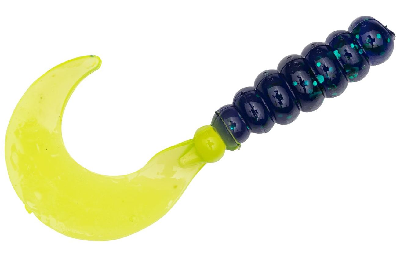 Strike King Mr. Crappie Grub Soft Plastic Grub 15 pack