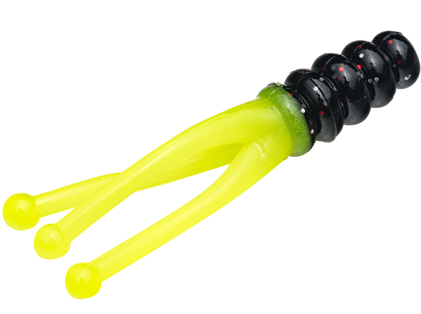 Strike King Mr. Crappie Joker Triple Tail Soft Plastic Grub 15 pack