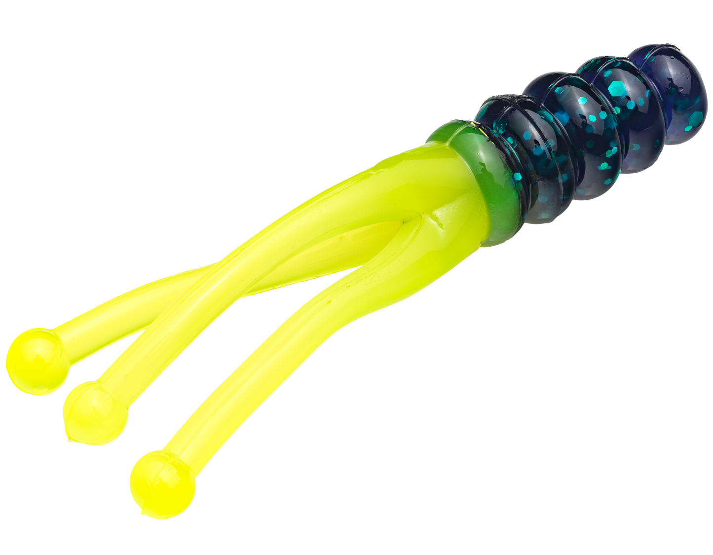 Strike King Mr. Crappie Joker Triple Tail Soft Plastic Grub 15 pack
