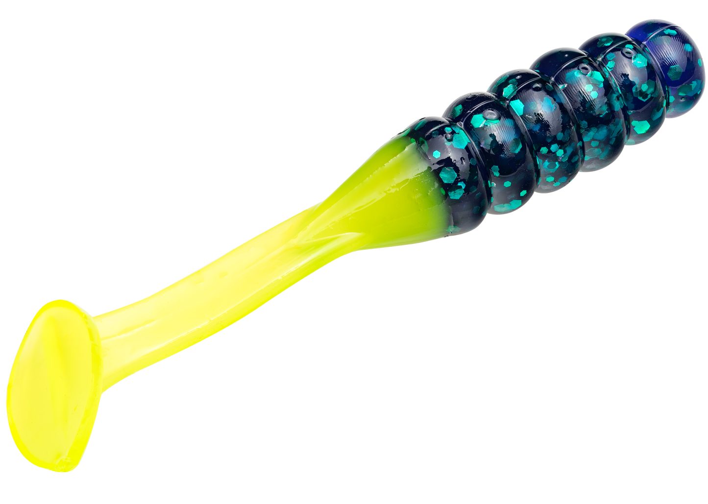 Strike King Mr. Crappie Slabalicious Soft Plastic Paddle Tail Grub 15 pack