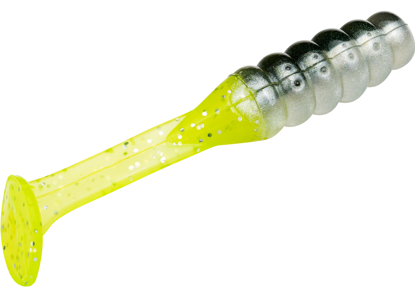 Strike King Mr. Crappie Slabalicious Soft Plastic Paddle Tail Grub 15 pack