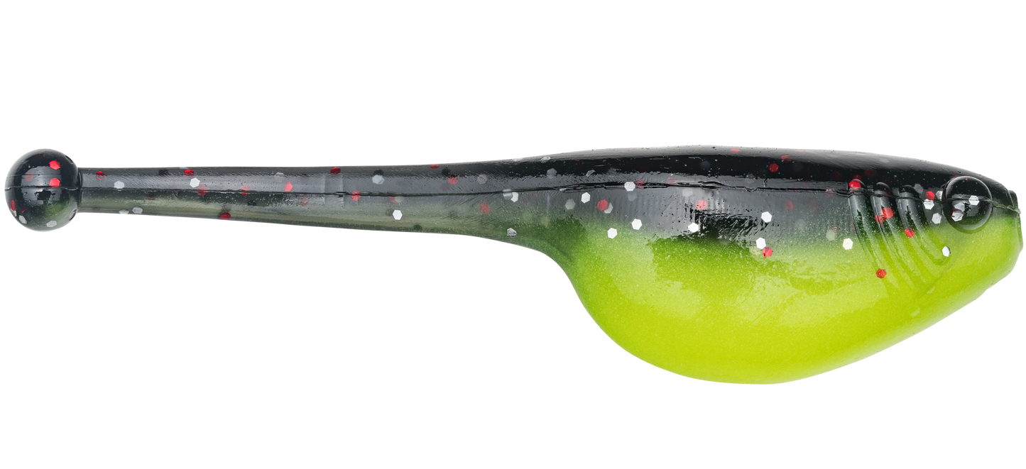 Strike King Mr. Crappie Shadpole 2 inch Ball Tail Soft Plastic 15 pack