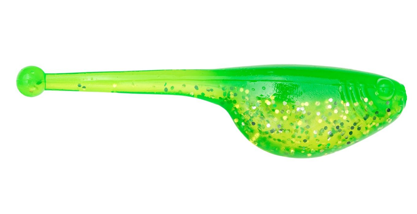 Strike King Mr. Crappie Shadpole 2 inch Ball Tail Soft Plastic 15 pack