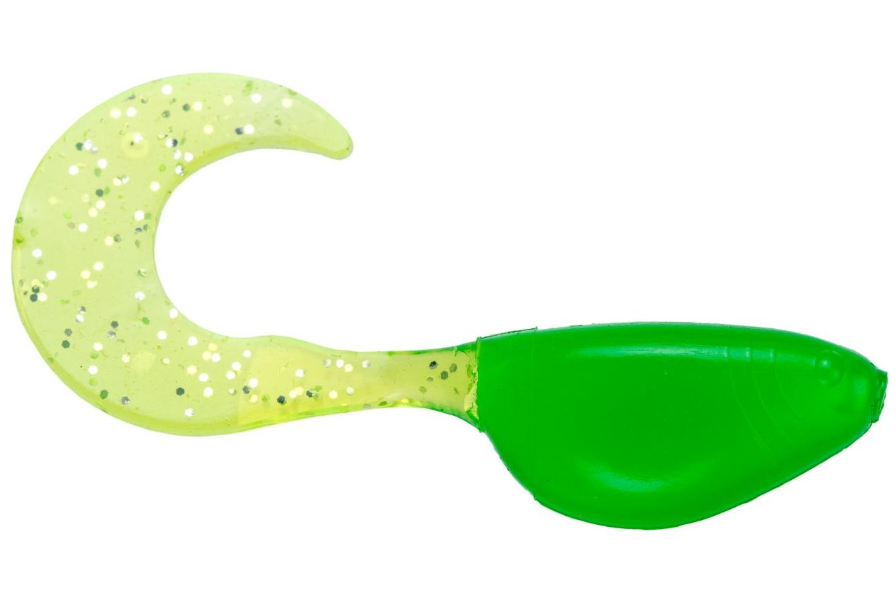 Strike King Mr. Crappie Shadpole Curlytail Soft Plastic 15 pack