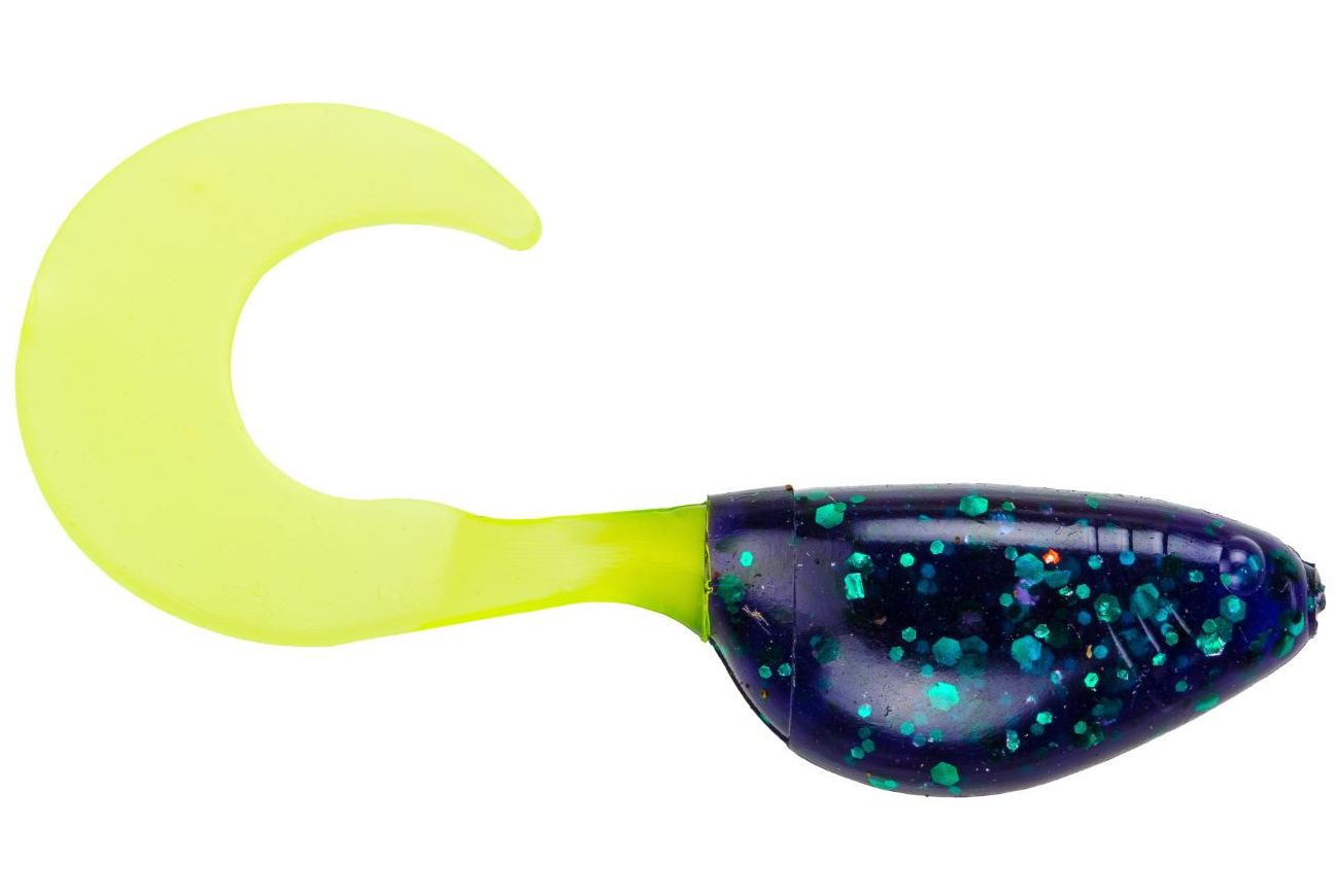 Strike King Mr. Crappie Shadpole Curlytail Soft Plastic 15 pack