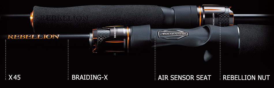 Daiwa Rebellion Spinning Rods