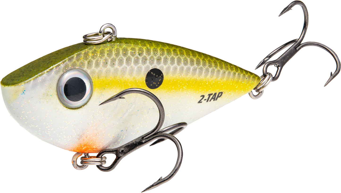 Strike King Red Eyed Shad Tungsten 2 Tap 1/2 oz. Lipless Crankbait
