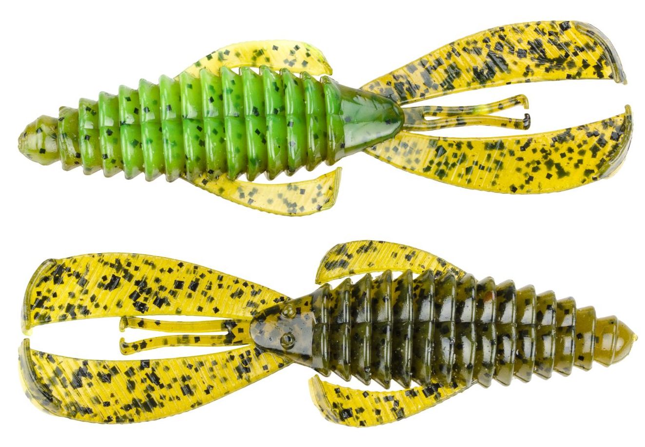 Strike King Rage Magnum Bug 4 1/2 inch Soft Plastic Creature 6 pack
