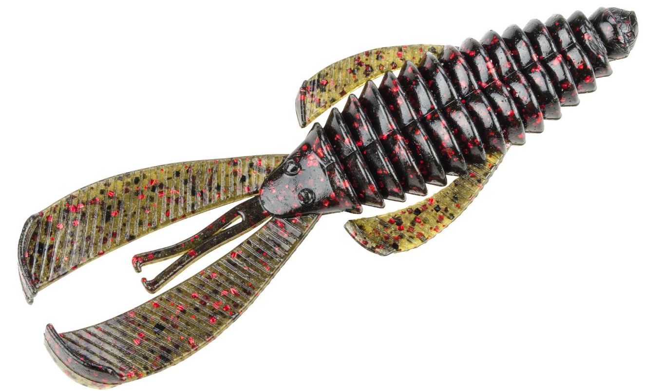 Strike King Rage Magnum Bug 4 1/2 inch Soft Plastic Creature 6 pack