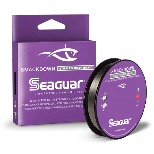 Seaguar Smackdown Braid 150 Yards Stealth Gray