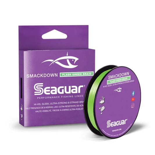 Seaguar Smackdown Braid 300 Yards Flash Green