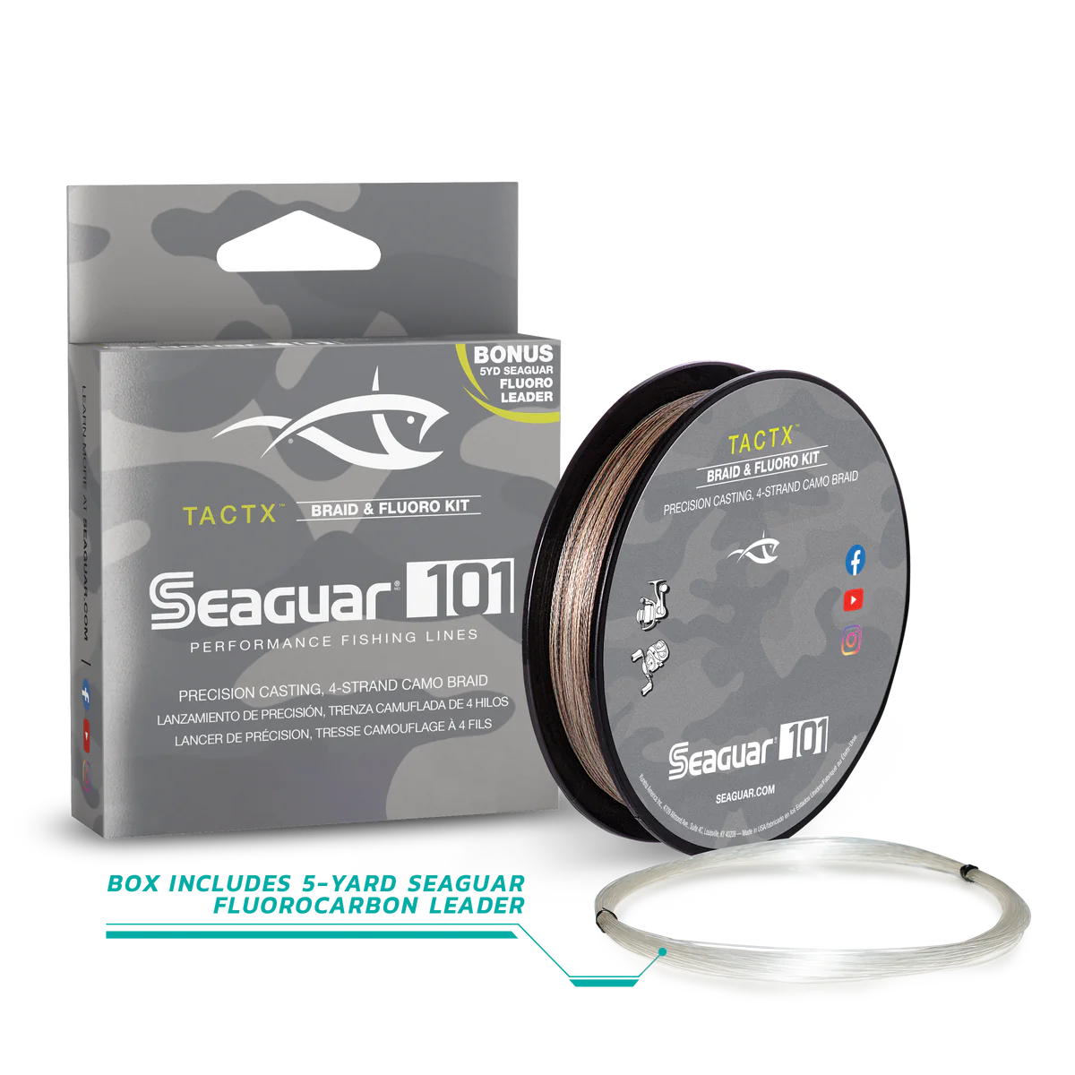 Seaguar TactX Camo Braid