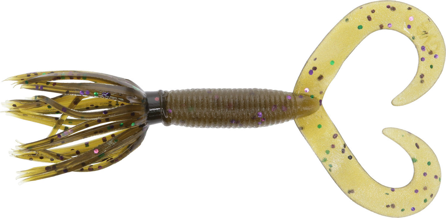Gary Yamamoto 4 inch Double Tail Hula Grub 10 pack