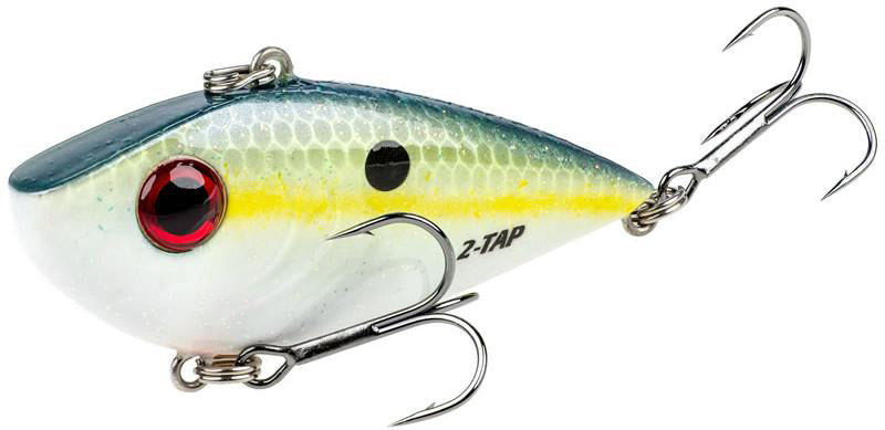 Strike King Red Eyed Shad Tungsten 2 Tap 3/4 oz. Lipless Crankbait