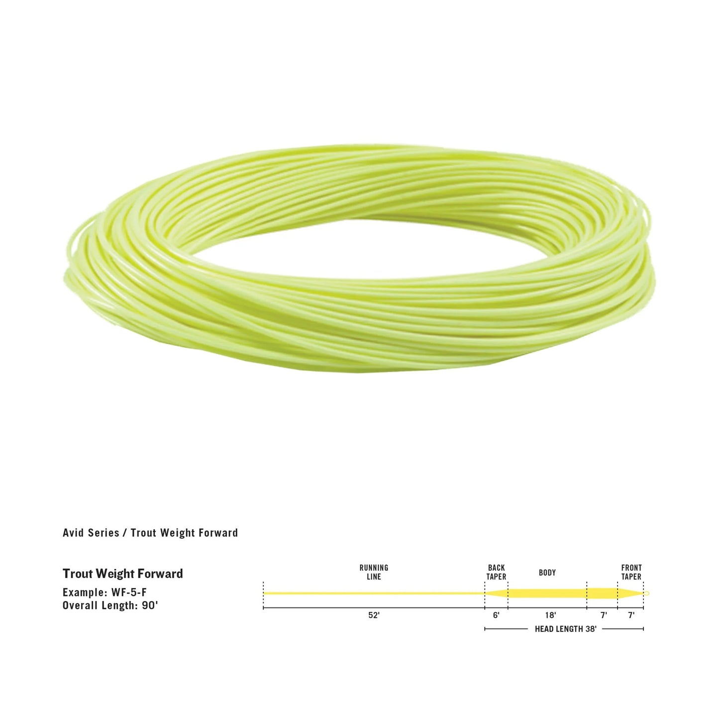 RIO Avid Trout WF Fly Line