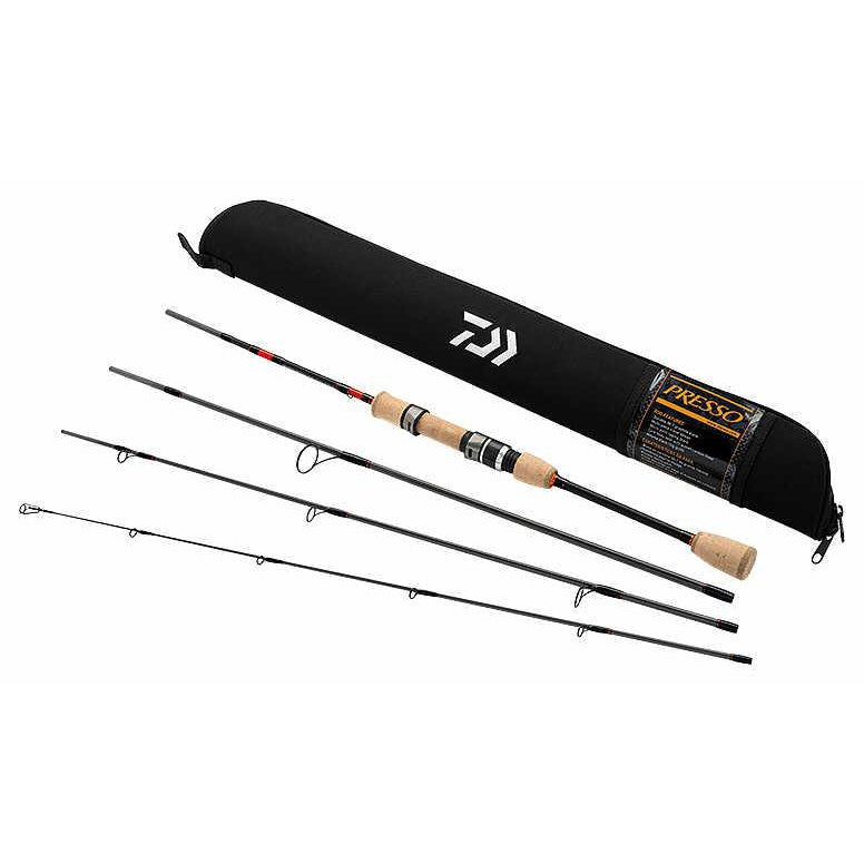 Daiwa Presso Ultralight 4-Piece Travel Spinning Rods Kentackle