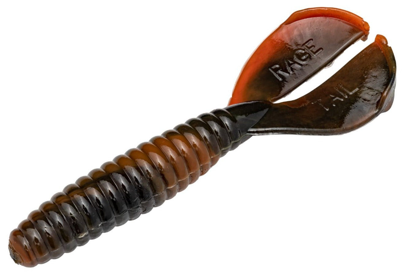 Strike King Twin Tail Rage Menace 3.5 inch Soft Plastic Grub 8 pack