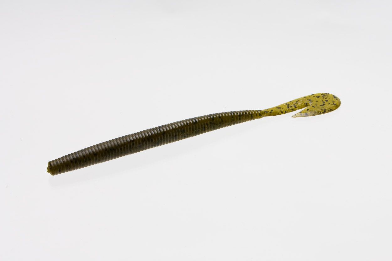 Zoom Ultra-Vibe Speed Worm 6 inch Soft Plastic Cut Tail Worm 15 pack