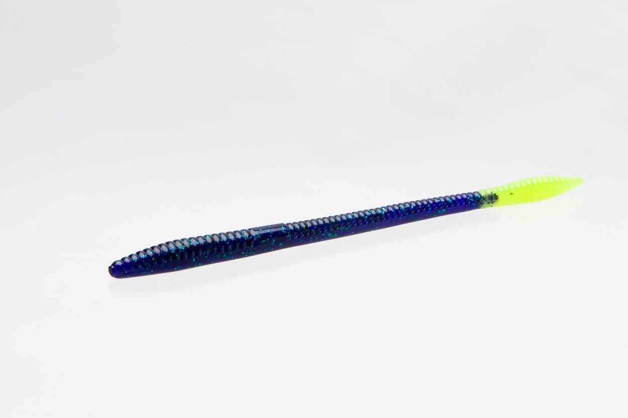 Zoom Trick Worm 6 1/2 inch Soft Plastic Worm 20 pack