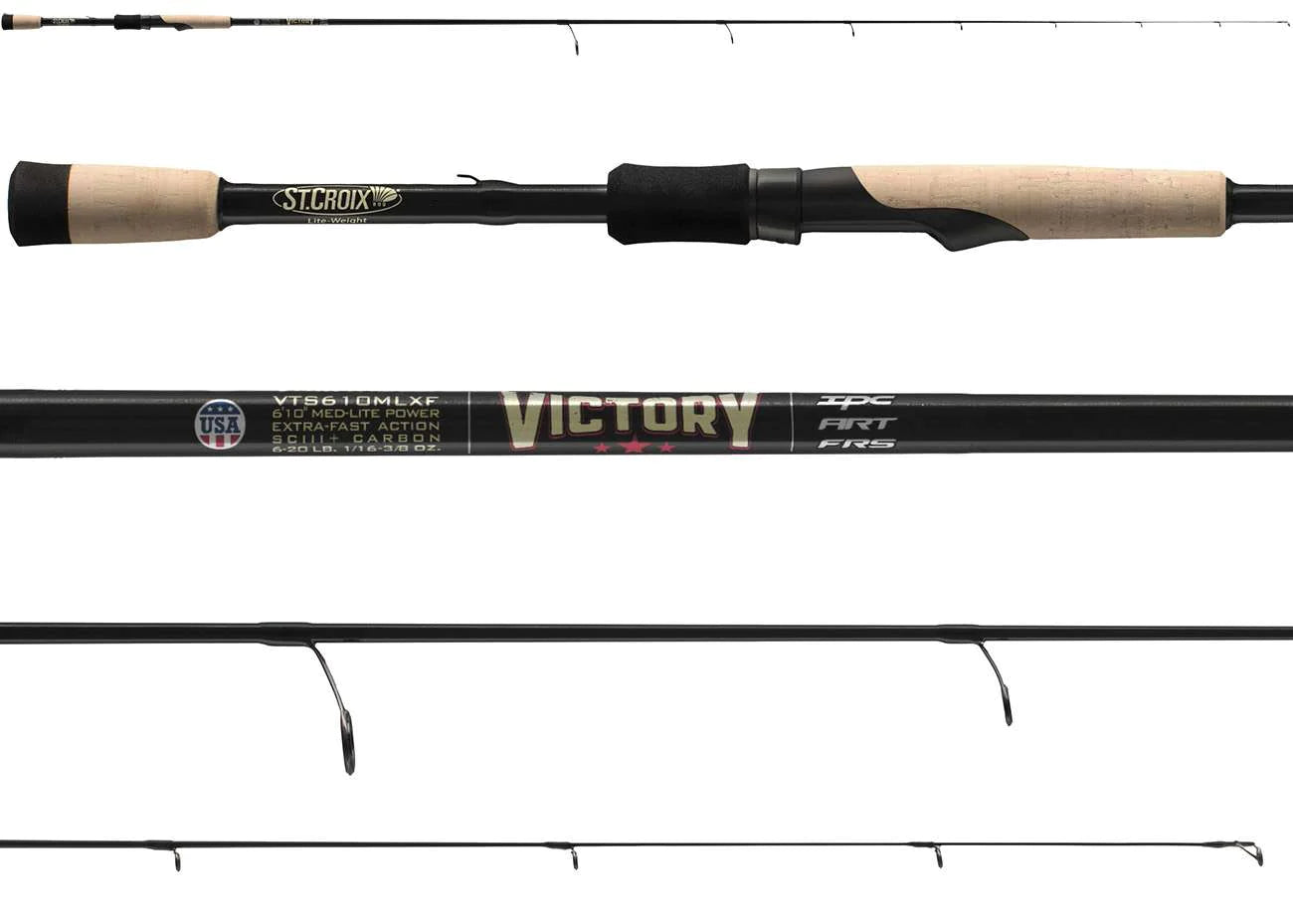 St. Croix Victory Spinning Rods