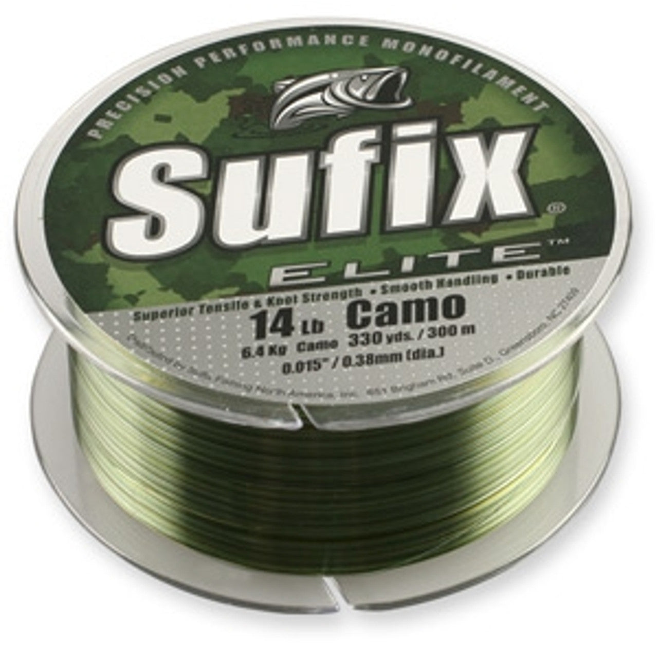 Sufix Elite Monofilament Camo 330 Yards